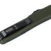 Microtech 122-2OD Ultratech Black, OD Green Aluminum Handles - Image 5